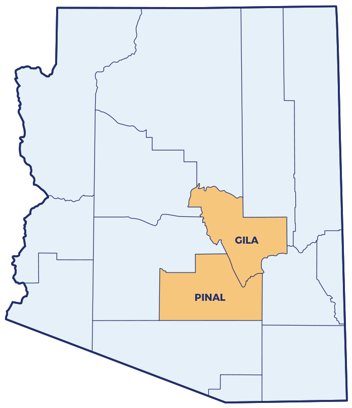 Central Arizona Counties